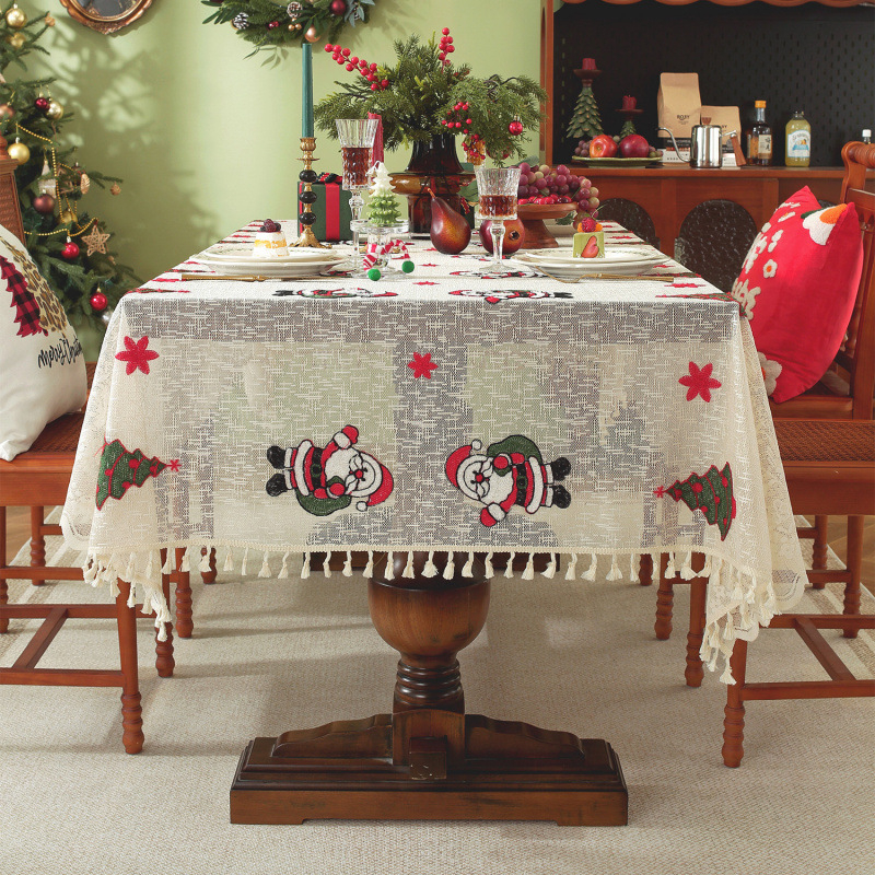 Asztalterítő futó – téglalap alakú, geometriai mintázat, csúszásmentes, kopásálló, porálló, egyszerű otthoni stílus