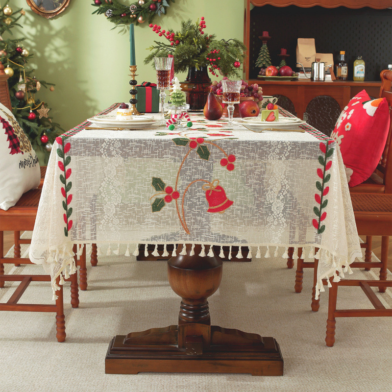 Asztalterítő futó – téglalap alakú, geometriai mintázat, csúszásmentes, kopásálló, porálló, egyszerű otthoni stílus