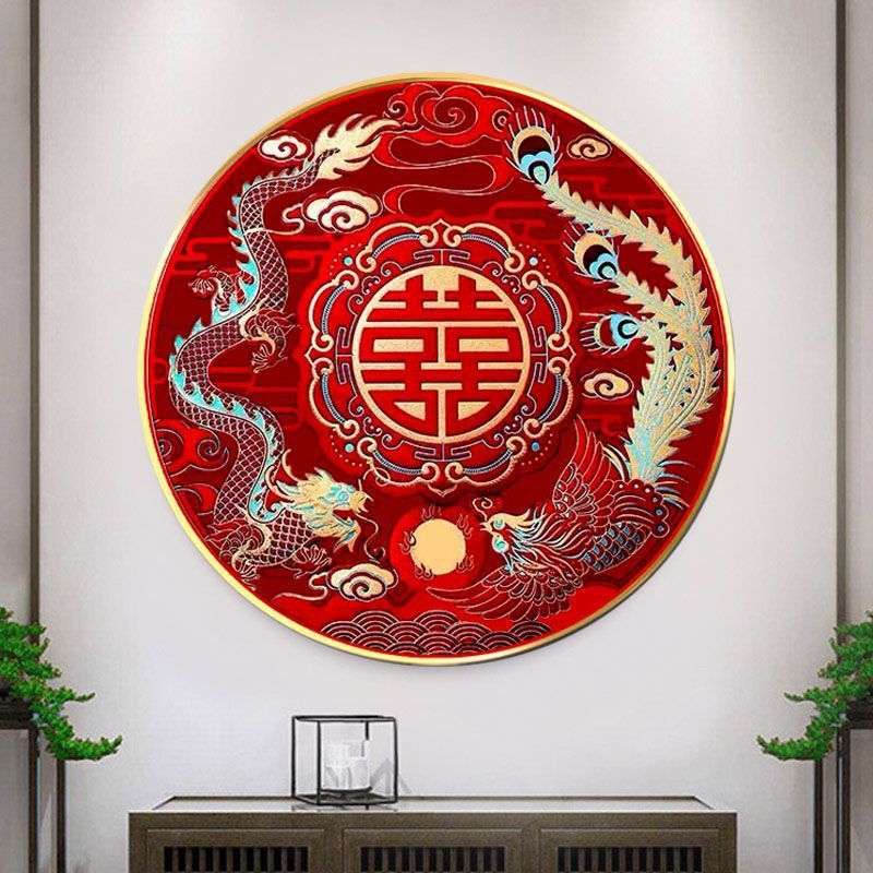 Kružni set križno šivanje – svečani uzorak, tkanina 11-count, moderni minimalistički stil za dnevnu sobu i spavaću sobu