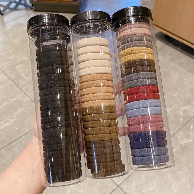 Elastična traka za kosu od tkanine, ručno izrađena, korejskog stila, debela gumica za odrasle i djecu