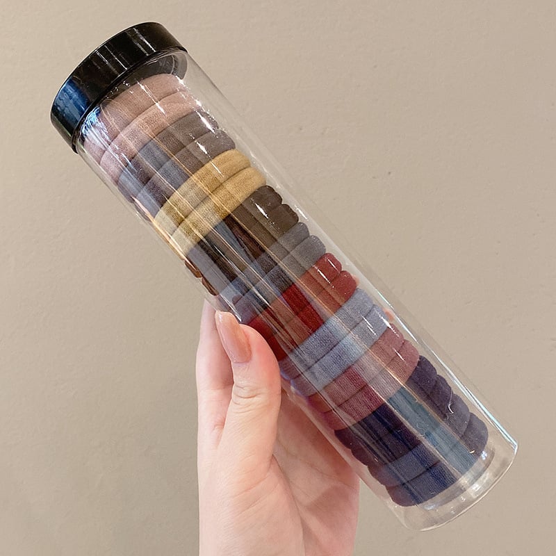 Elastična traka za kosu od tkanine, ručno izrađena, korejskog stila, debela gumica za odrasle i djecu