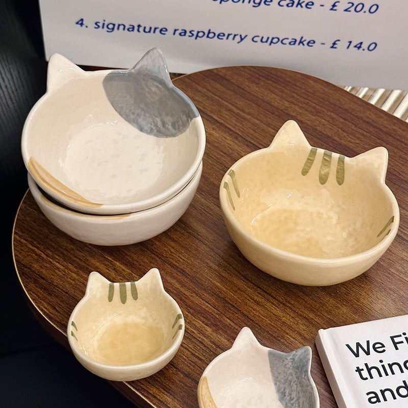 Σετ κεραμικών ειδών σερβιρίσματος σε ιαπωνικό στυλ — τετράγωνα μπολ και πιάτα, διακόσμηση κάτω από το γλάσο, κατάλληλο για φούρνο μικροκυμάτων, μπολ για γιαούρτι