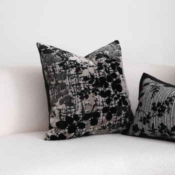 Μαξιλαροθήκη με γεωμετρικό μοτίβο από πολυεστέρα, μοντέρνο μινιμαλιστικό στυλ, διαθέσιμη παραμετροποίηση