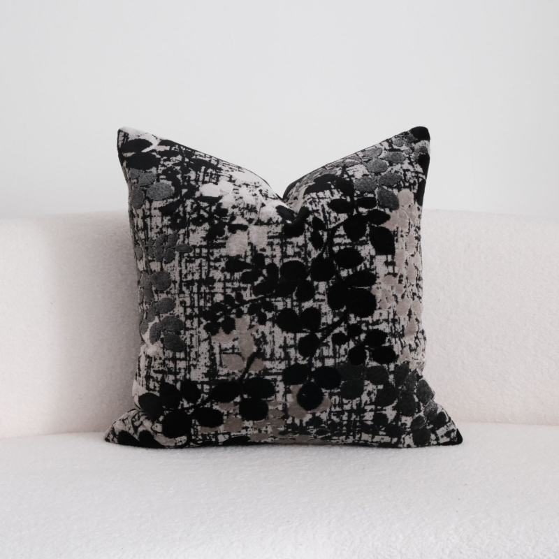 Μαξιλαροθήκη με γεωμετρικό μοτίβο από πολυεστέρα, μοντέρνο μινιμαλιστικό στυλ, διαθέσιμη παραμετροποίηση