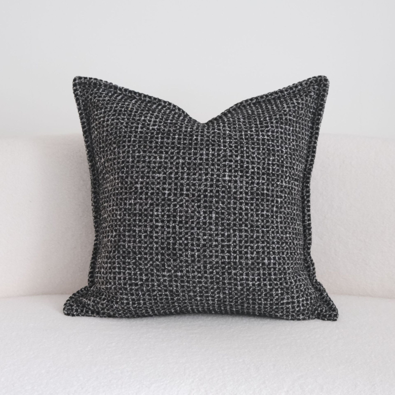 Μαξιλαροθήκη με γεωμετρικό μοτίβο από πολυεστέρα, μοντέρνο μινιμαλιστικό στυλ, διαθέσιμη παραμετροποίηση