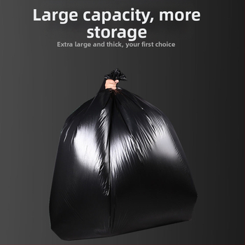 Komerciālā atkritumu soma, PE materiāls, pastiprināta, nav bioloģiski noārdāma, atkārtoti lietojama