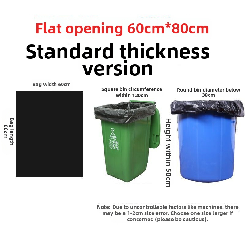 Komerciālā atkritumu soma, PE materiāls, pastiprināta, nav bioloģiski noārdāma, atkārtoti lietojama