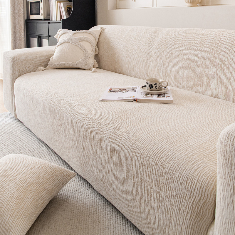 Chenille покривка за диван - универсално пасване, минималистичен стил, възможност за персонализация