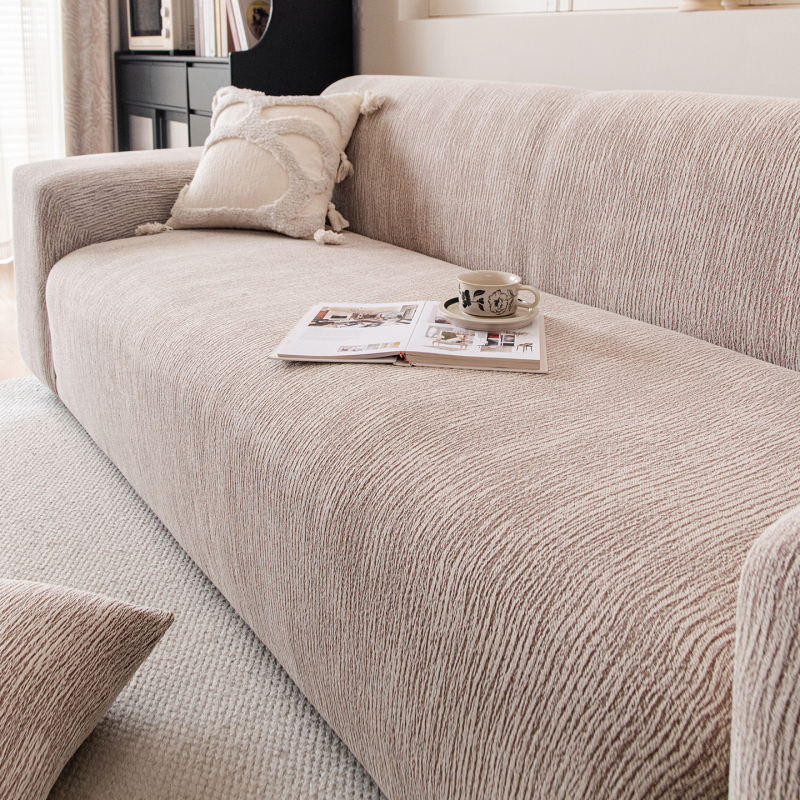 Chenille покривка за диван - универсално пасване, минималистичен стил, възможност за персонализация