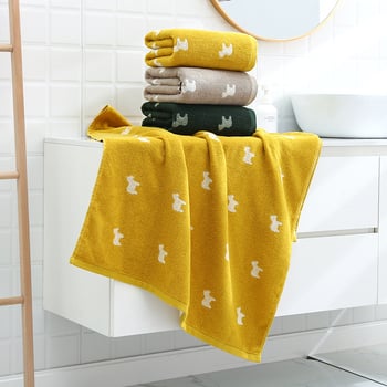 Ζακάρτ πετσέτα μπάνιου, 100% βαμβάκι, 32 κλώνοι, βάρος 300–400 g, Cotton love