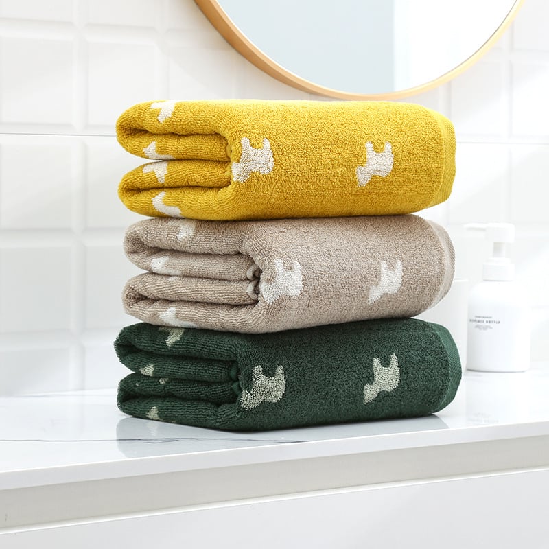 Ζακάρτ πετσέτα μπάνιου, 100% βαμβάκι, 32 κλώνοι, βάρος 300–400 g, Cotton love