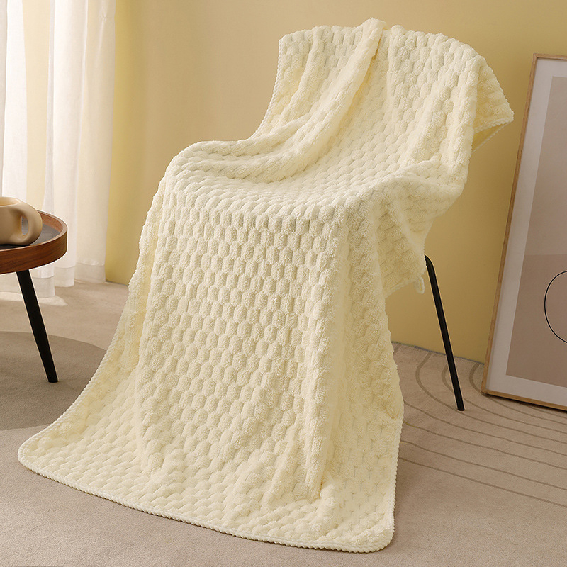Keli Coral Fleece kupaonski i plažni ručnik, debeli upijački, tkanina Cut-pile, 150D, masa 300–400 g