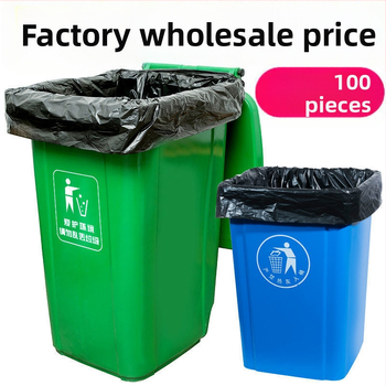 Polietilēna atkritumu somas, biezinātas, komerciālai lietošanai virtuvēs un viesnīcās, nebiodegradējamas
