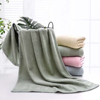 Кърпа за баня от бамбукови влакна, 400–500 g, 150D, хеминг, персонализирано производство