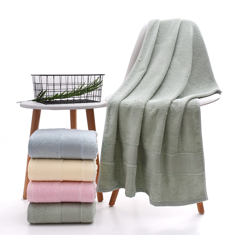 Кърпа за баня от бамбукови влакна, 400–500 g, 150D, хеминг, персонализирано производство