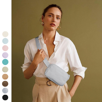 Poliesteru ūdensizturīga sporta jostas soma – elpojoša, ultra viegla, nodilumizturīga, pret zādzību