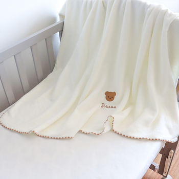 Baba fürdőlepedő kapucnival, gyorsan száradó korall fleece, idilli stílus, márka karitree