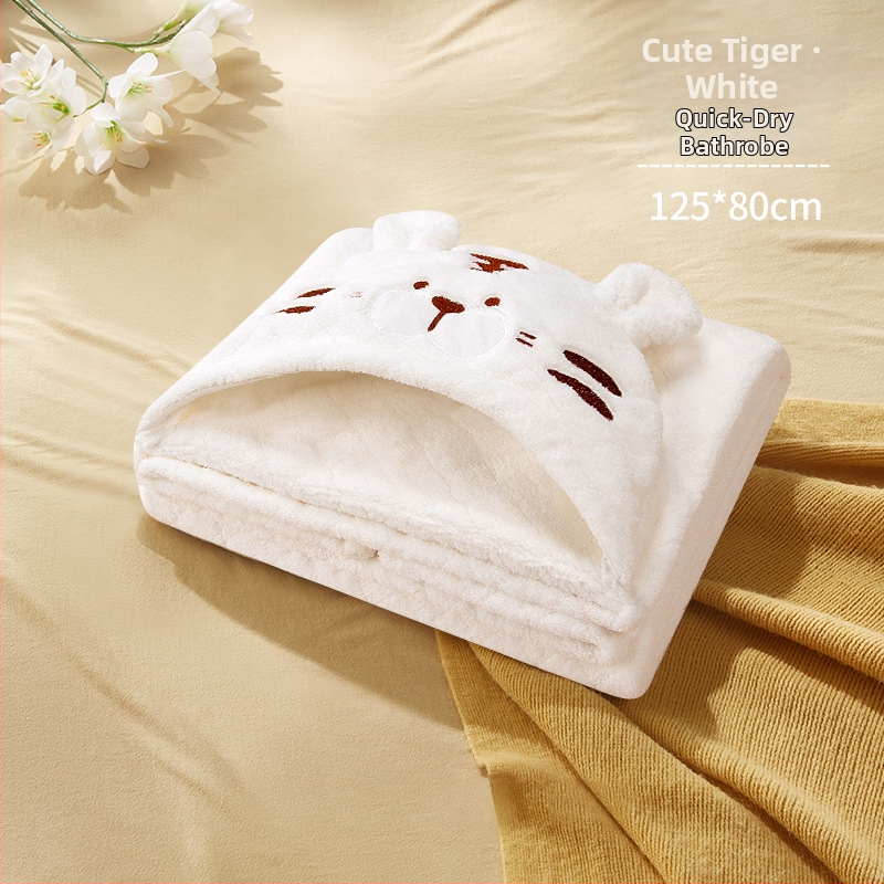 Pidole Korālās pūkas bērnu vannas dvielis pončo – multenes stil, no zīdaiņa līdz 6 gadiem, ātra žāvēšana, ļoti mīksts, absorbējošs