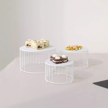 Díszítő desszert bemutató állvány – európai stílusú torta- és süteményes tál, modern egyszerű dizájn; anyag: Egyéb; kategória: Gyümölcstál; piacra kerülés: 2021 nyár.