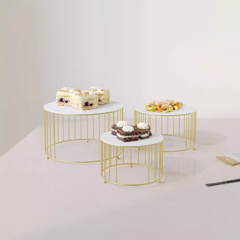 Díszítő desszert bemutató állvány – európai stílusú torta- és süteményes tál, modern egyszerű dizájn; anyag: Egyéb; kategória: Gyümölcstál; piacra kerülés: 2021 nyár.