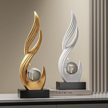 Орнамент за бюро – скандинавски стил, смола, за всекидневна и антре