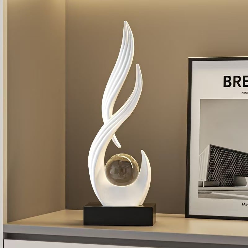 Орнамент за бюро – скандинавски стил, смола, за всекидневна и антре