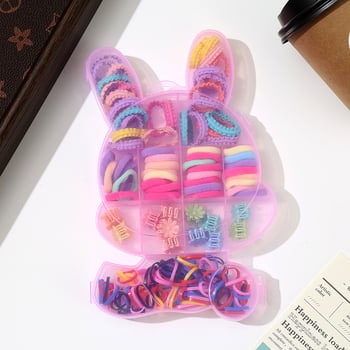 Bandă de păr pentru copii, cu elasticitate înaltă, handmade din materiale mixte, origine Yiwu, stil desene animate drăguț, lansare toamnă 2025.