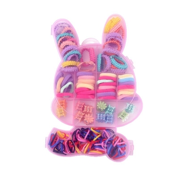 Bandă de păr pentru copii, cu elasticitate înaltă, handmade din materiale mixte, origine Yiwu, stil desene animate drăguț, lansare toamnă 2025.