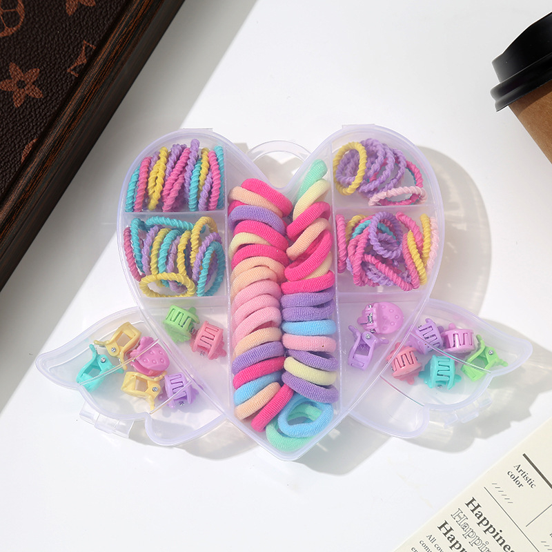 Bandă de păr pentru copii, cu elasticitate înaltă, handmade din materiale mixte, origine Yiwu, stil desene animate drăguț, lansare toamnă 2025.