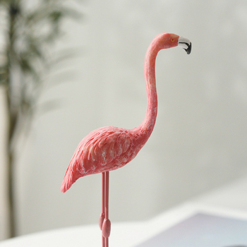 Željezni flamingo ukras, moderni minimalistički stil, prilagodljiva obrada, ptica motiv, za kućnu dekoraciju