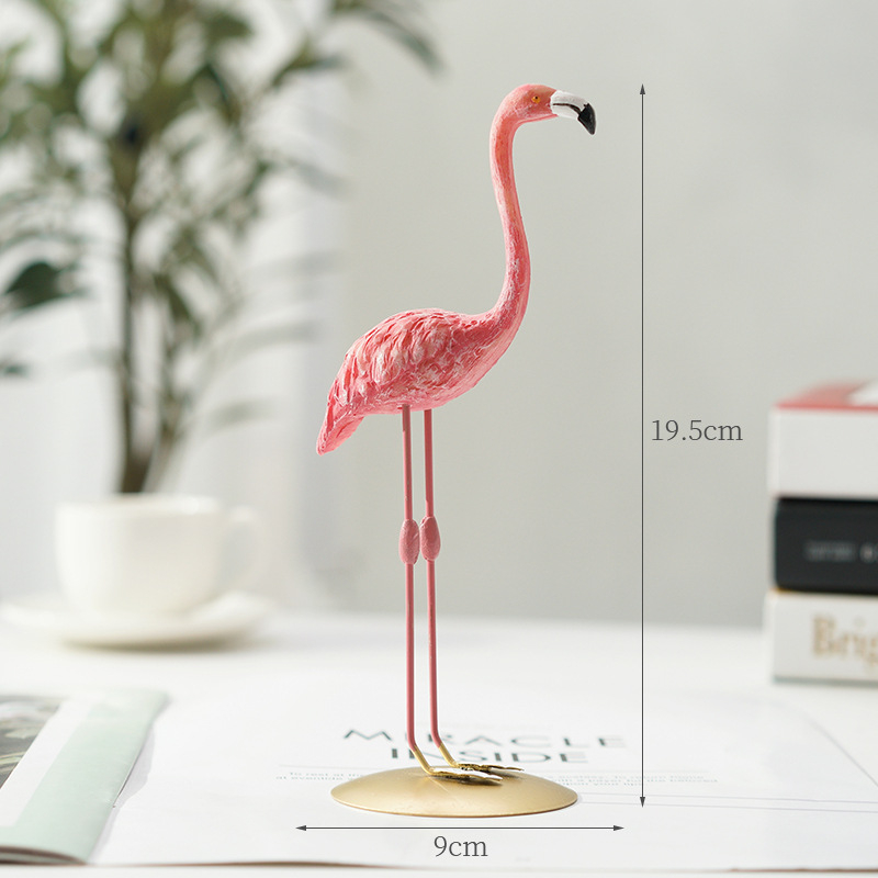 Željezni flamingo ukras, moderni minimalistički stil, prilagodljiva obrada, ptica motiv, za kućnu dekoraciju