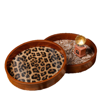 Puidust ümmargune taldrik sissepääsu jaoks – võtmete ja väärisesemete organiseerija, teekruusi ja teekomplekti taldrik, klassikaline stiil