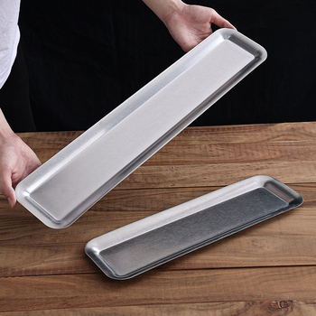 Plată din oțel inoxidabil, pătrată, design uniform, stil retro, compatibilă cu cuptorul cu microunde, personalizare și imprimare logo