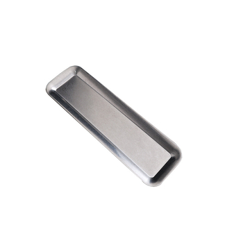 Plată din oțel inoxidabil, pătrată, design uniform, stil retro, compatibilă cu cuptorul cu microunde, personalizare și imprimare logo