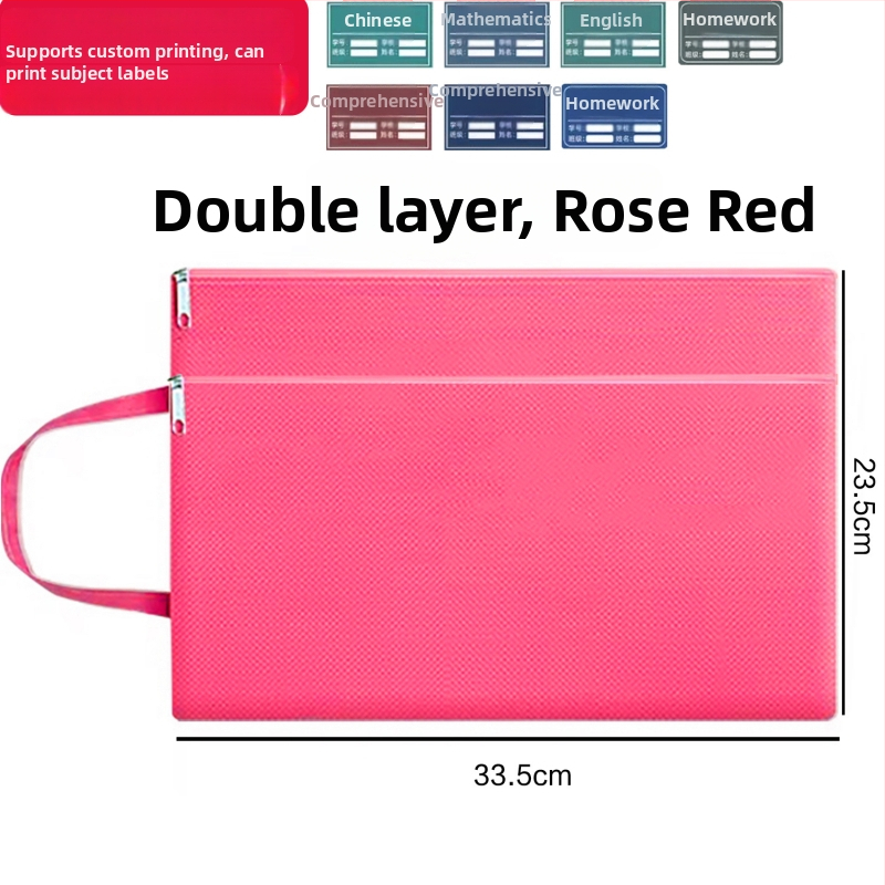 Jinna Oxford ūdensizturīga dokumentu soma ar rāvējslēdzēju – izdrukāts logotips, grūtniecības pārbaudei, karikatūru stilā