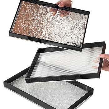 Ruutjooniline plastist kandik magustoidu ja kookide serveerimiseks, lihtne stiil, bränd barx