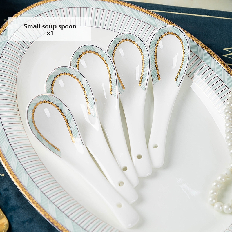Chengfutang sada mis a tanierov z kostného porcelánu, kruhový tvar, mikrovlnná rúra vhodná, podglazúrové spracovanie, potlač loga a prispôsobenie, ideálne ako darček.