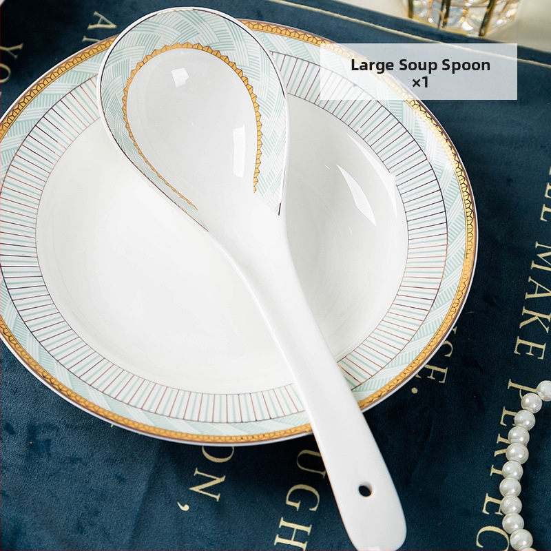 Chengfutang sada mis a tanierov z kostného porcelánu, kruhový tvar, mikrovlnná rúra vhodná, podglazúrové spracovanie, potlač loga a prispôsobenie, ideálne ako darček.
