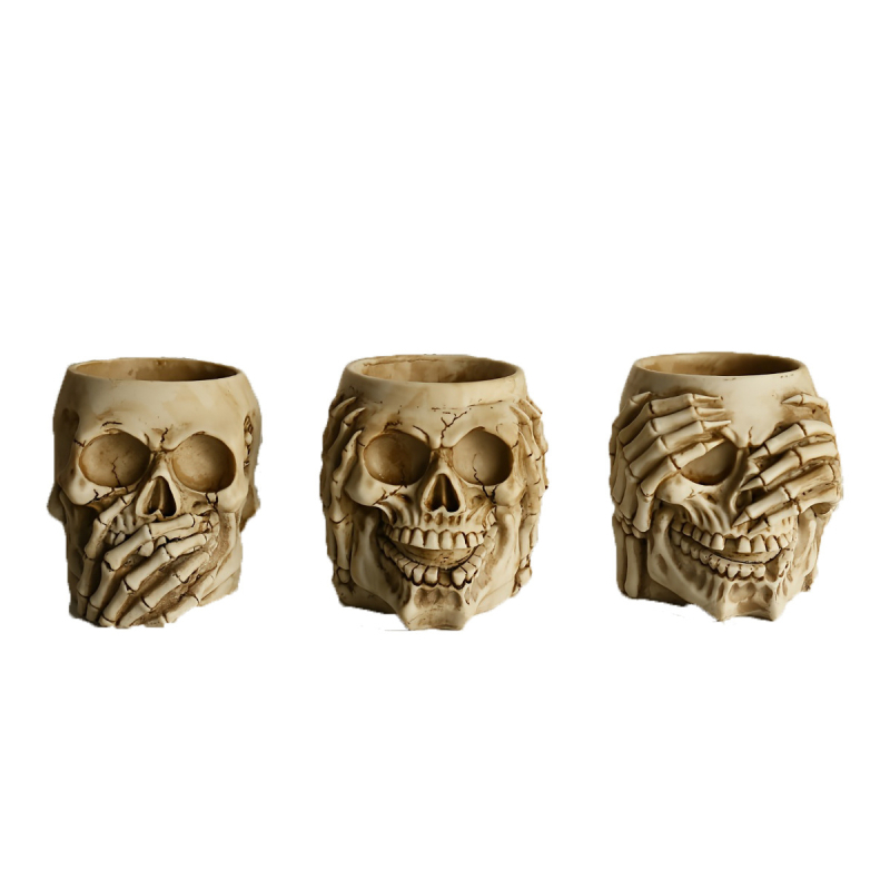 Čaša za pivo od smole — ukras za Halloween bar/stolni dekor, smolaški zanatski predmet (Materijal: sintetička smola; Kategorija: smola rukotvorine; Pakiranje: pojedinačno zapakirano; Poklon: Ne)