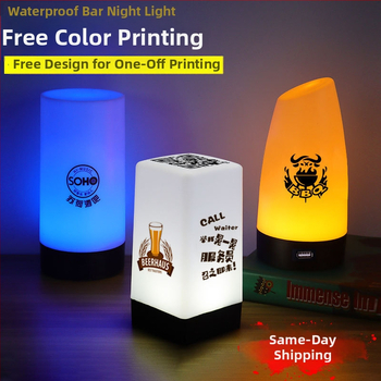 Bāra galda LED gaisma, radošs stils, plastmasas korpuss, 220V, CE sertifikāts