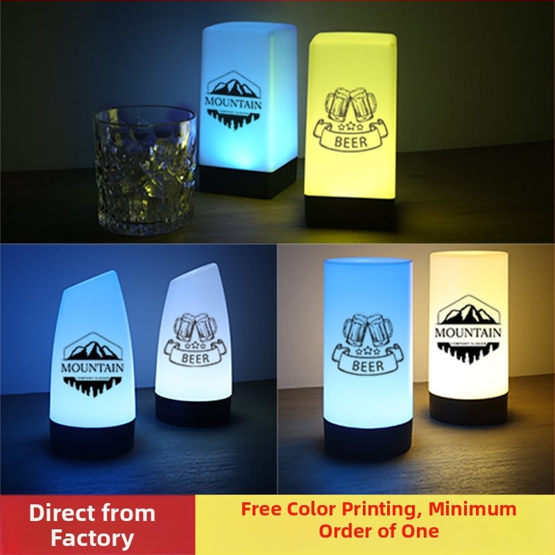 Bāra galda LED gaisma, radošs stils, plastmasas korpuss, 220V, CE sertifikāts