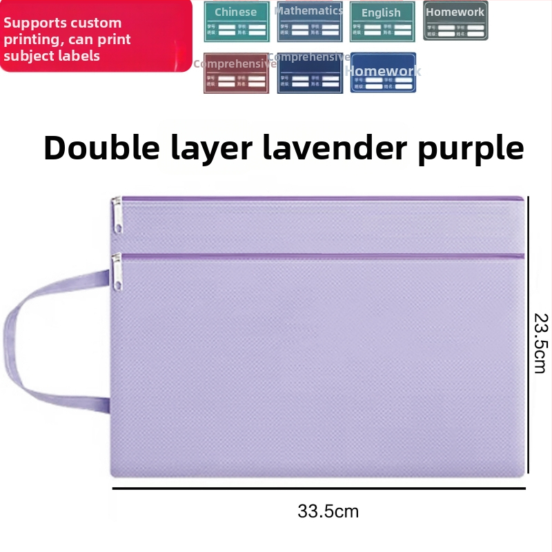 Mātes dokumentu soma ar drukāto logotipu, ūdensizturīgs Oxford audums, rāvējslēdzējs, karikatūru stils