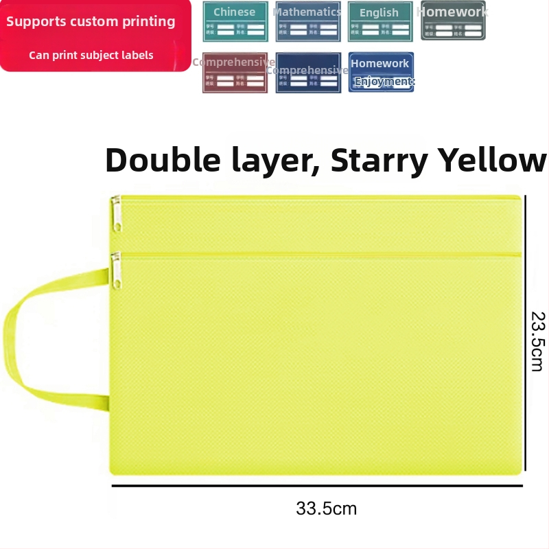 Mātes dokumentu soma ar drukāto logotipu, ūdensizturīgs Oxford audums, rāvējslēdzējs, karikatūru stils