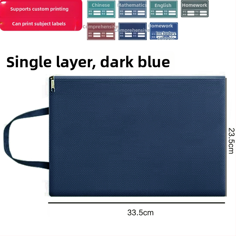 Mātes dokumentu soma ar drukāto logotipu, ūdensizturīgs Oxford audums, rāvējslēdzējs, karikatūru stils