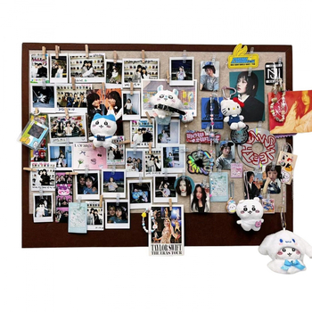 Polaroid Τοίχος Φωτογραφιών Display Frame, Μεταλλικό, Αυτοκόλλητο, Χωρίς Τρύπες – Κορεατικό Στυλ, Διακόσμηση Υπνοδωματίου