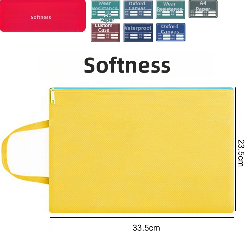 Mātes dokumentu soma ar drukāto logotipu, ūdensizturīgs Oxford audums, rāvējslēdzējs, karikatūru stils