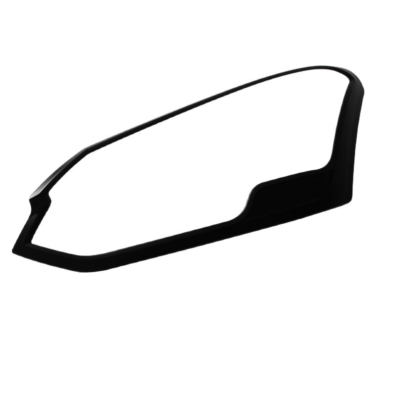 Isuzu MU-X 2017–2020 első fényszóró keret, ABS műanyag, öntapadós hátoldal, előfényekhez kompatibilis, testreszabható