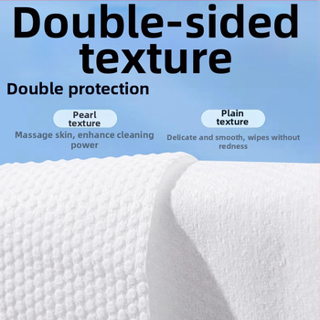 Yunzhenrou 100% puuvillast ühekordsed näokäterätikud, paksud, riputatavad, alumise väljatõmbamise stiil, 80 g/m², perepakend