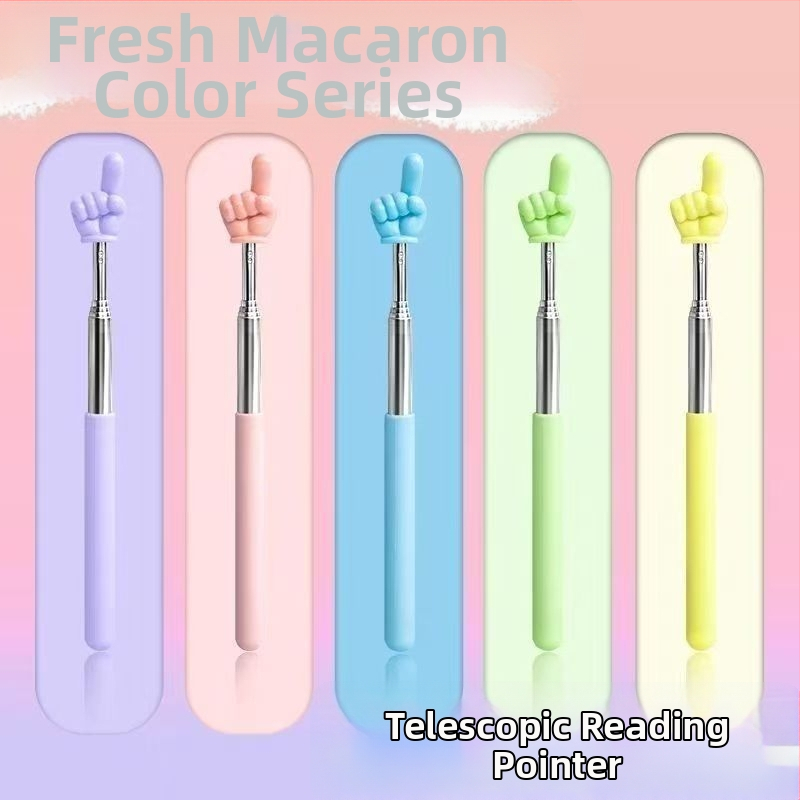 Välja tõmmatav lugemisviip, sõrmekujuline plastist joonlaud, lastele, multikas stiil, 6–10 ja üle 10 aasta