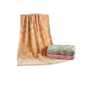 Παιδικές πετσέτες από ίνες μπαμπού με Jacquard ύφανση, σετ πετσέτων 32s, βάρος 100–120 g, περιεκτικότητα σε κάποκ 50%